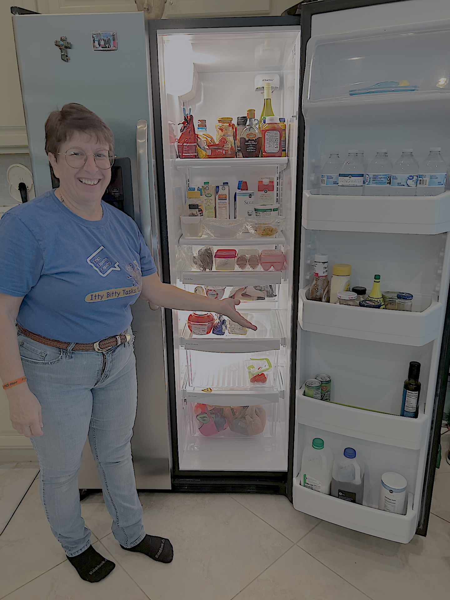 Cleaned up refridgerator